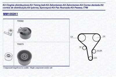 MAGNETI MARELLI 341310921101 -  Комплект ремня ГРМ